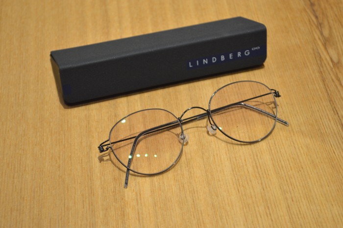 LINDBERG メガネ エアチタニウム リム レンズ-